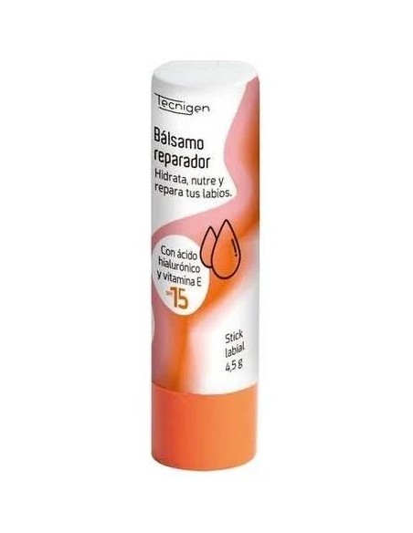 Tecnigén bálsamo reparador stick labial 15 stick - 4,5 gr Cn