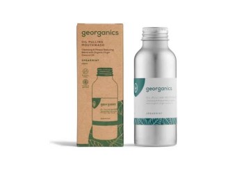 Enjuague bucal con aceite hierbabuena