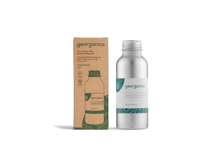 Enjuague bucal con aceite hierbabuena 100 ml Georganics