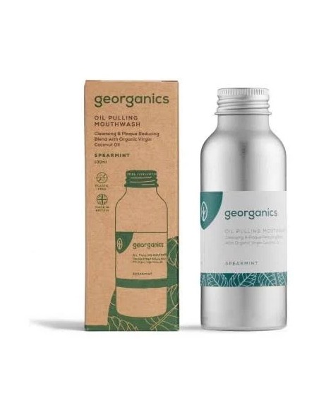 Enjuague bucal con aceite hierbabuena 100 ml Georganics