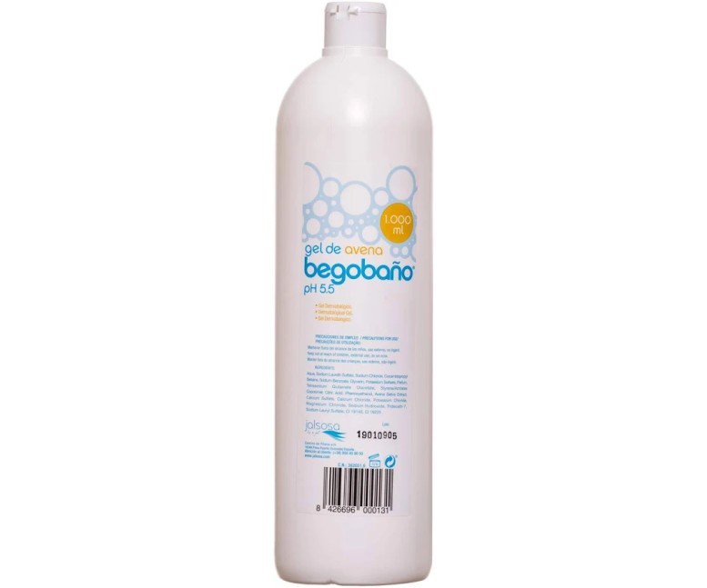Begobaño gel dermat avena 1000 ml Begobaño