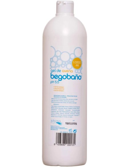Begobaño gel dermat avena 1000 ml Begobaño