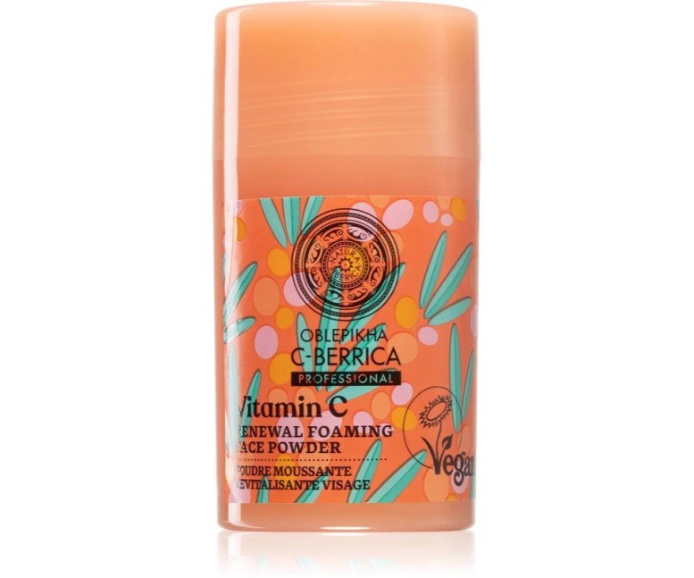 Oblepikha C-berrica polvos faciales espumosos 35 g Natura Siberica