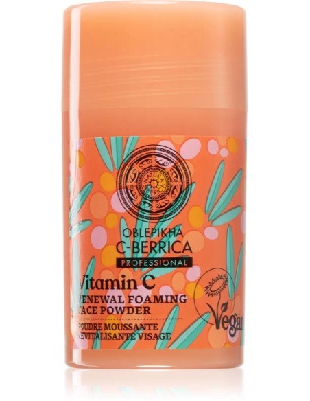 Oblepikha C-berrica polvos faciales espumosos 35 g Natura Siberica