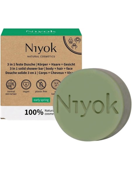 Limpiador corporal 3 en 1 early spring 80 gr Niyok
