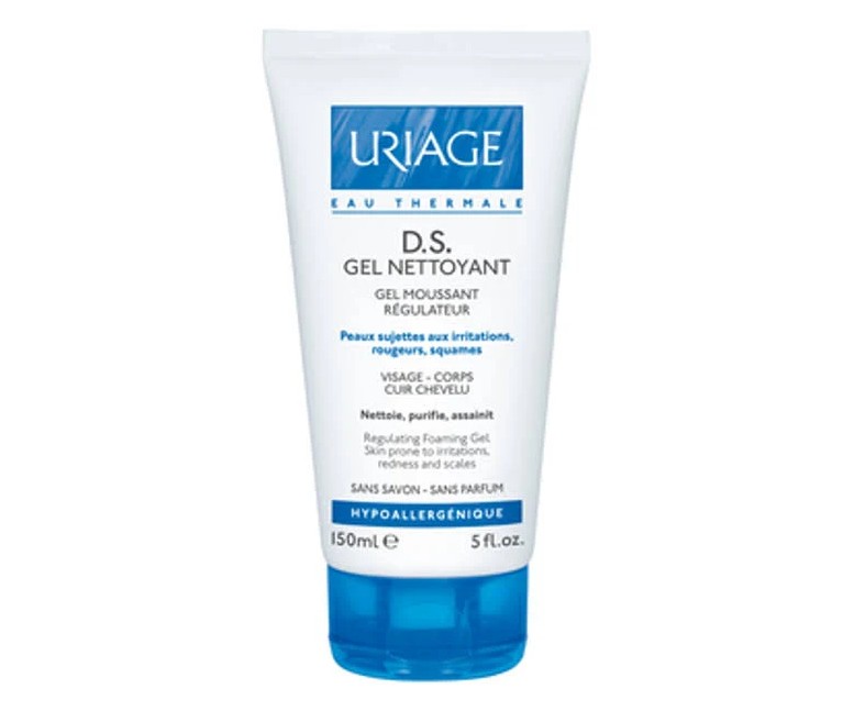Ds gel limpiador corporal-capilar dermatitis 150 ml Uriage