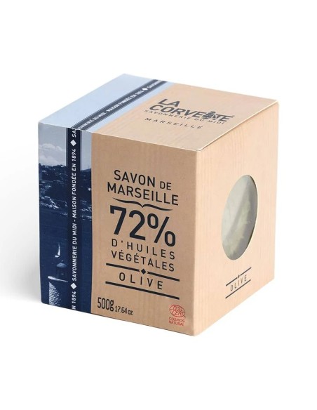 Jabón marsella oliva cubo 500 gr La corvette