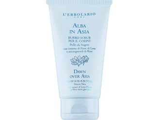 Amanecer sobre asia exfoliante cuerpo
