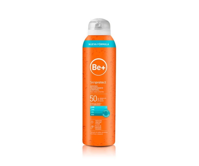 Be+ corp spf 50+ aerosol transp 200 ml Be+