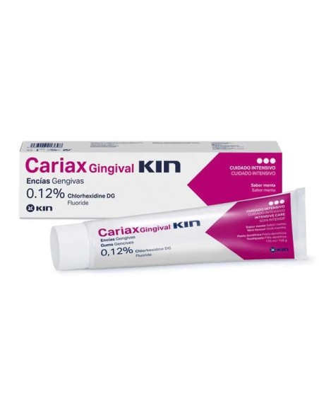 Caríax gingival pasta clorhexidina 125 ml Kin