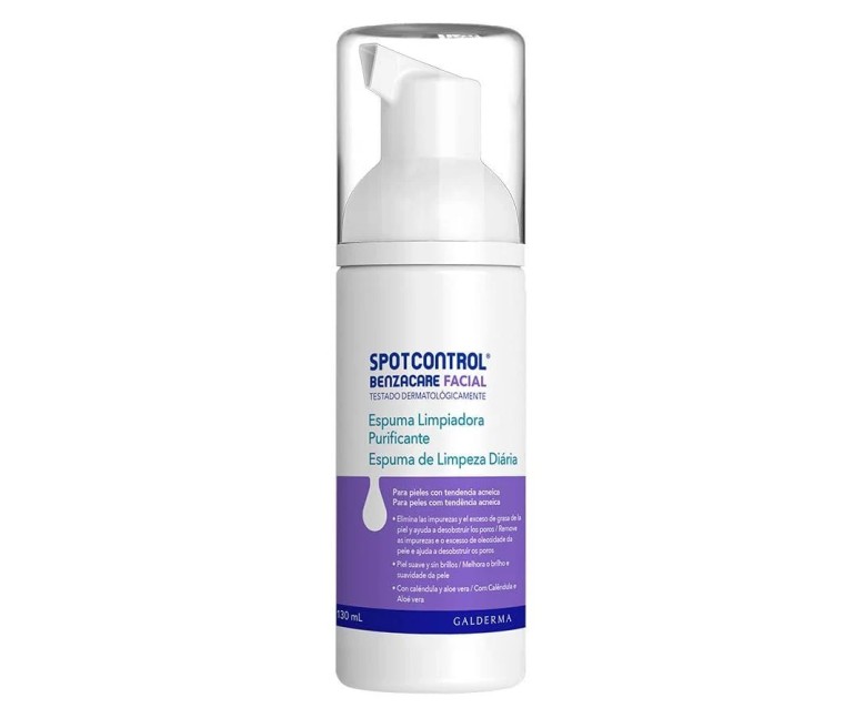 Benzacare spotcontrol espuma limpiadora 130 ml Galderma