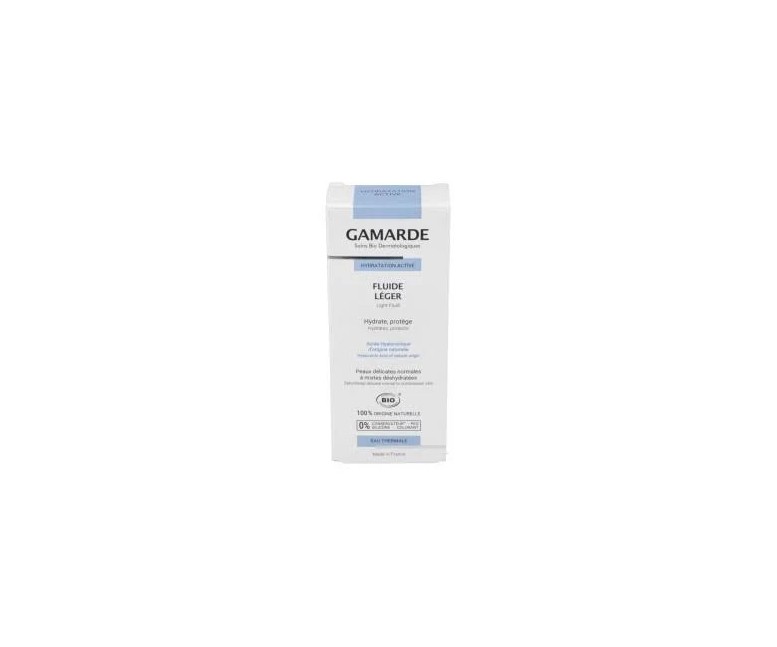 Fluido hidratante ligero bio 40 ml Gamarde