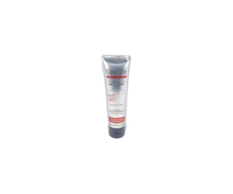 Gel exfoliante facial hombre bio 100 gr Gamarde