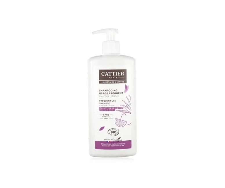 Champú sin sulfatos uso frecuente 500 ml Cattier