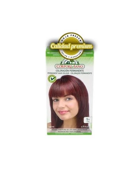 Tinte caoba 140 ml Corpore sano