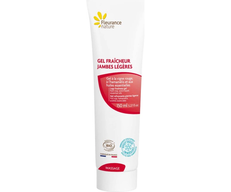 Gel fresco piernas ligeras bio 150 ml Fleurance Nature