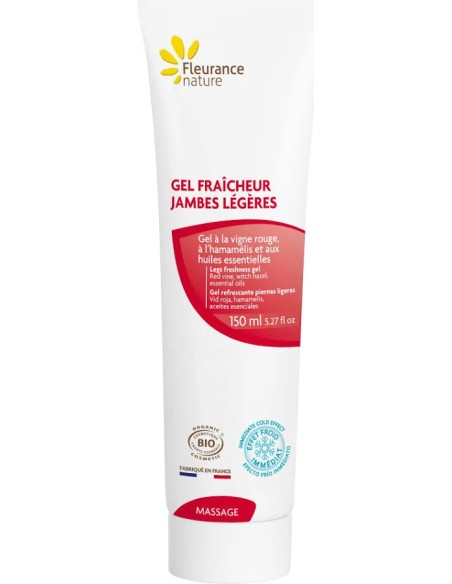 Gel fresco piernas ligeras bio 150 ml Fleurance Nature