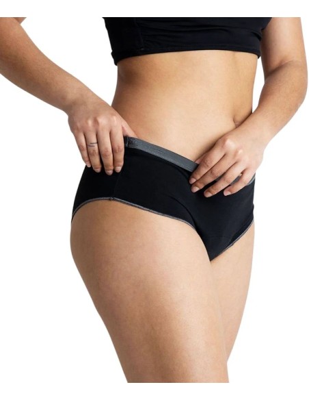 Braguita menstrual negra/gris flujo abundante 4 l Cocoro