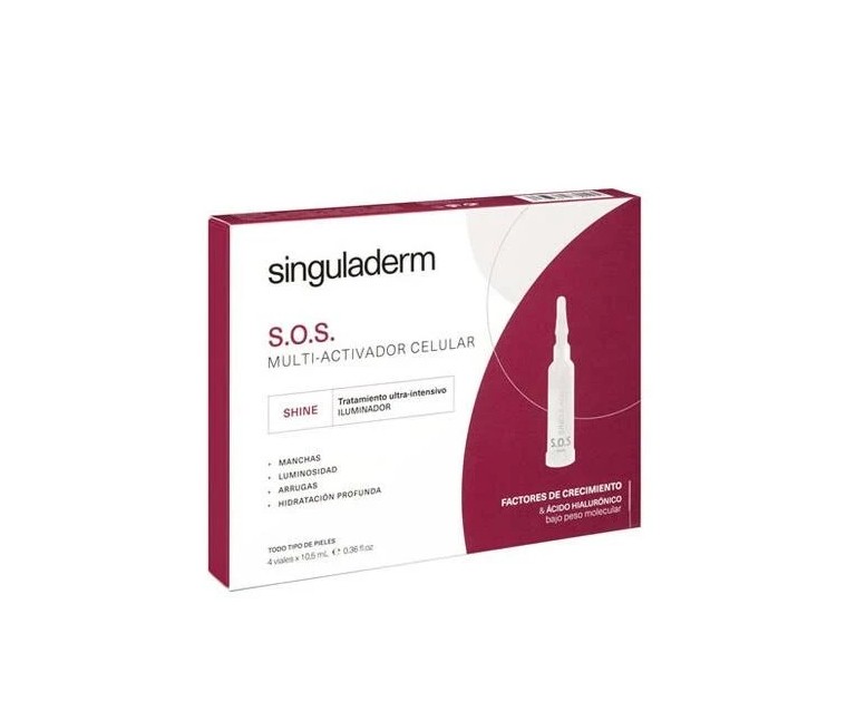 S.o.s. Shine 4 cap - 10,5 ml Singuladerm