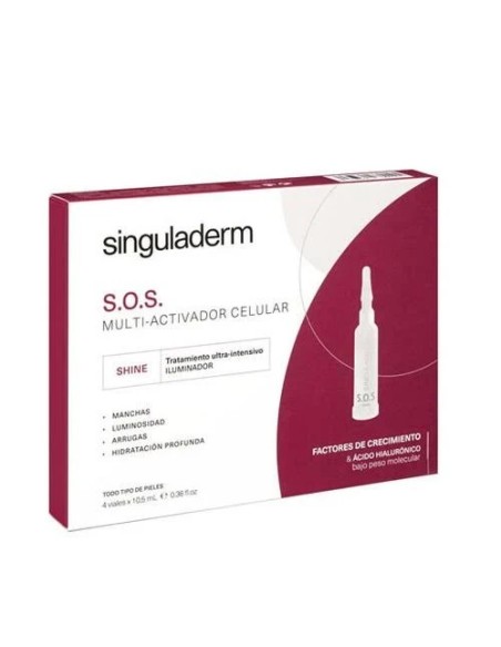 S.o.s. Shine 4 cap - 10,5 ml Singuladerm