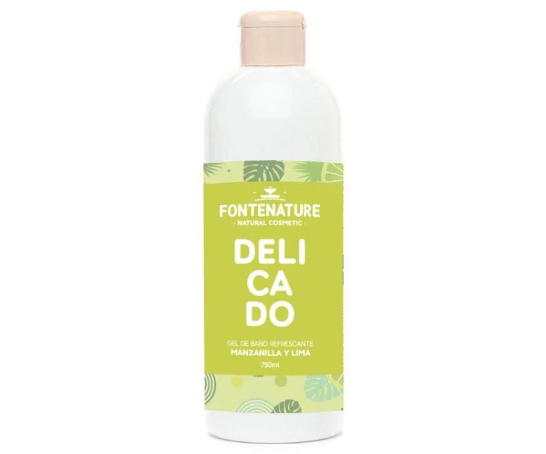 Gel baño delicado manzanilla y lima 750 ml Fontenature