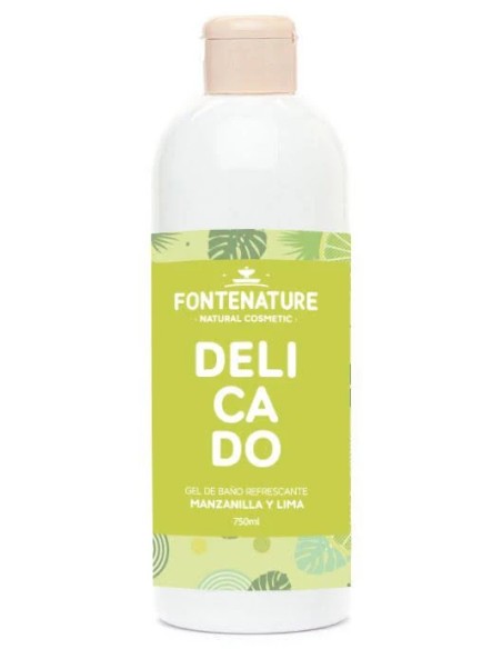 Gel baño delicado manzanilla y lima 750 ml Fontenature