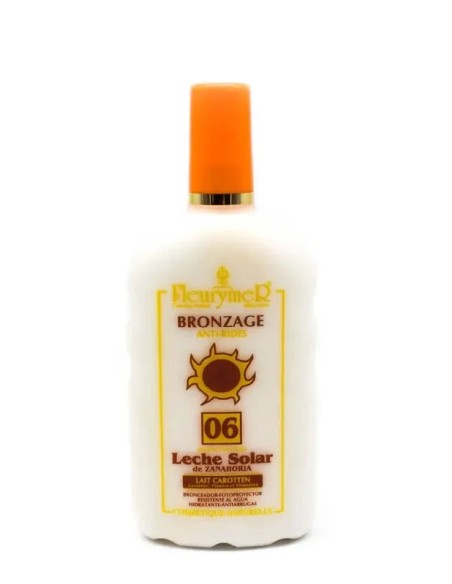 Leche solar zanahoria spf-6 250 ml Fleurymer