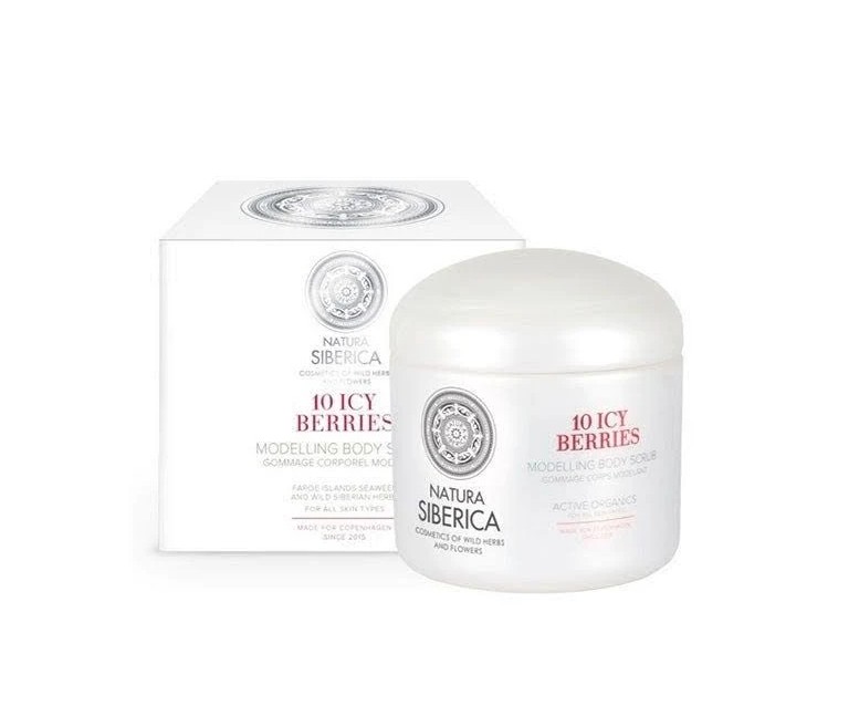 Exfoliante corporal modelador bayas de hielo 400 ml Natura Siberica