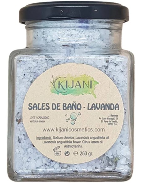 Sales de baño lavanda 300 gr Kijani