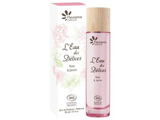 Agua de perfume rosa-jazmín