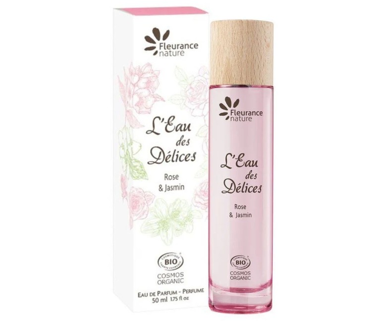 Agua de perfume rosa-jazmín 50 ml Fleurance Nature