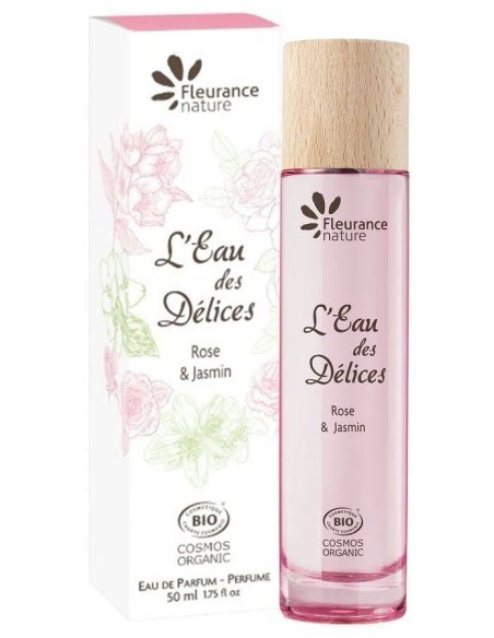 Agua de perfume rosa-jazmín 50 ml Fleurance Nature