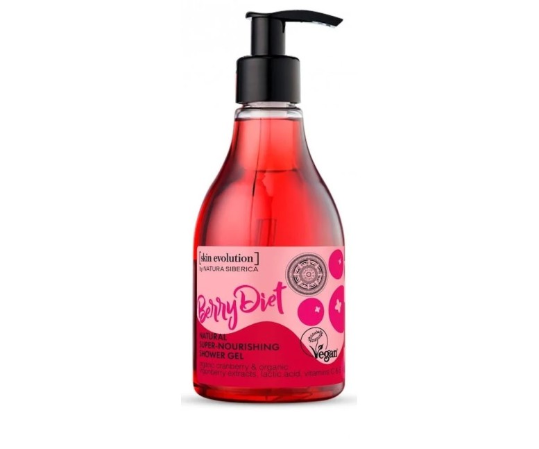 Skin evolution berry diet gel ducha 260 ml Natura Siberica