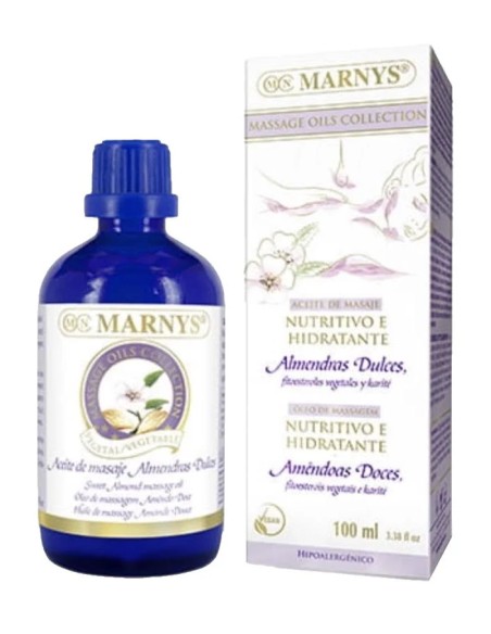 Aceite de almendras dulces masaje 100 ml MARNYS®