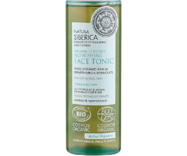 Tónico facial nutritivo piel seca-apagada eco 100 ml Natura Siberica