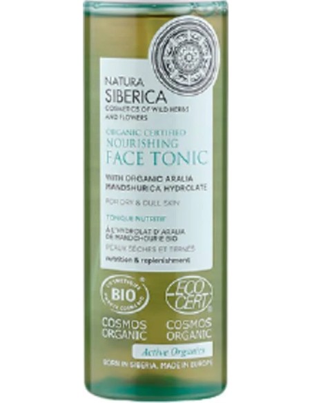Tónico facial nutritivo piel seca-apagada eco 100 ml Natura Siberica