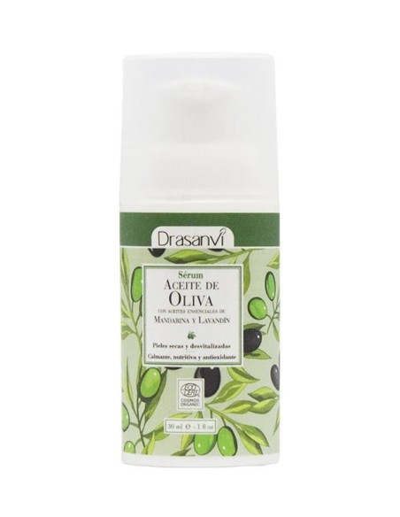 Serum facial aceite de oliva Ecocert 30 ml Drasanvi