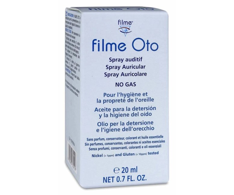 Filme Oto Auricular Detersión del Oído Spray 20 ml Hulka