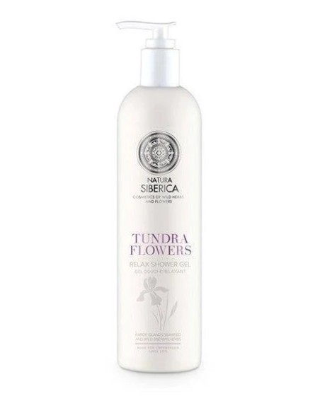 Gel de ducha relajante flores de la tundra 400 ml Natura Siberica