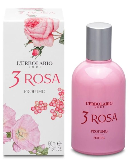 3 rosas agua de perfume 3 - 50 ml L'Erbolario