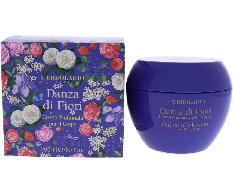 Danza de flores crema perfumada cuerpo 200 ml L'Erbolario