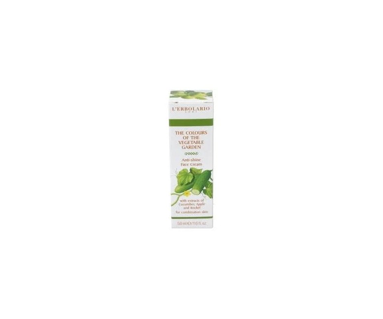 Colores del huerto crema facial anti brillo 50 ml L'Erbolario