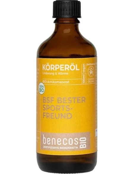 Aceite corporal macerado árnica .bio vegano. 100 ml Benecos