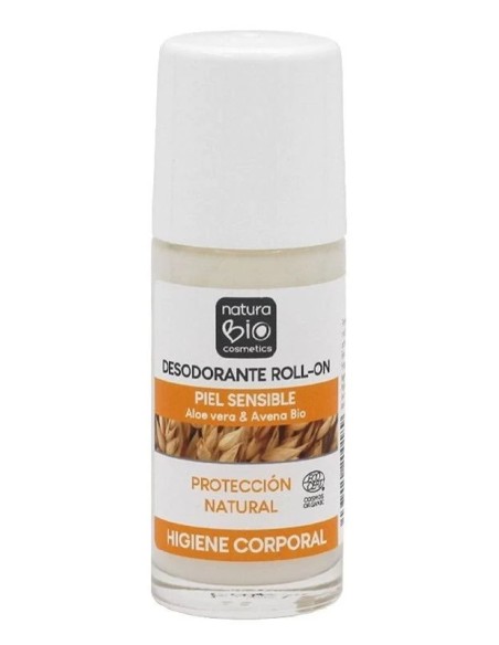 Desodorante aloe-avena roll-on bio 50 ml NaturaBIO Cosmetics