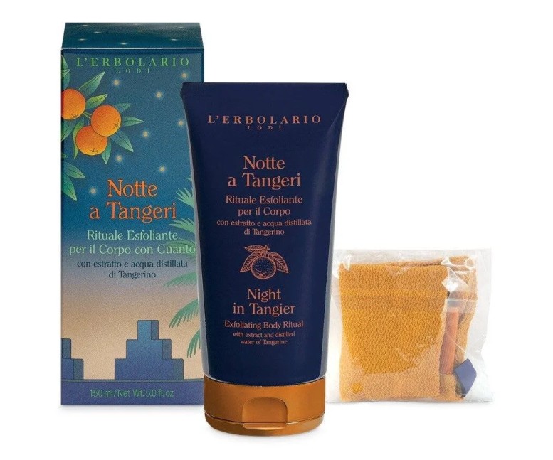 Noche en Tánger exfoliante cuerpo con guante 150 ml L'Erbolario