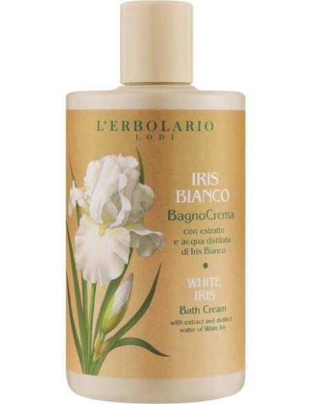 Iris blanco el de baño crema 300 ml L'Erbolario