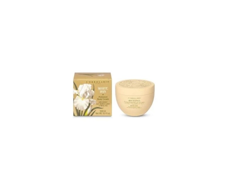Iris blanco crema corporal perfumada 300 ml L'Erbolario