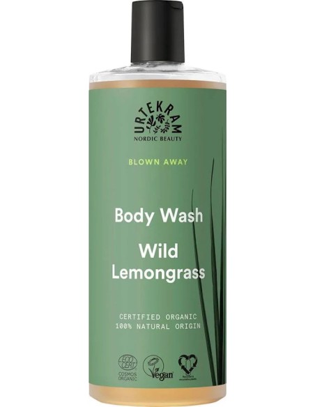 Wild lemongrass gel de baño eco vegan 500 ml Urtekram