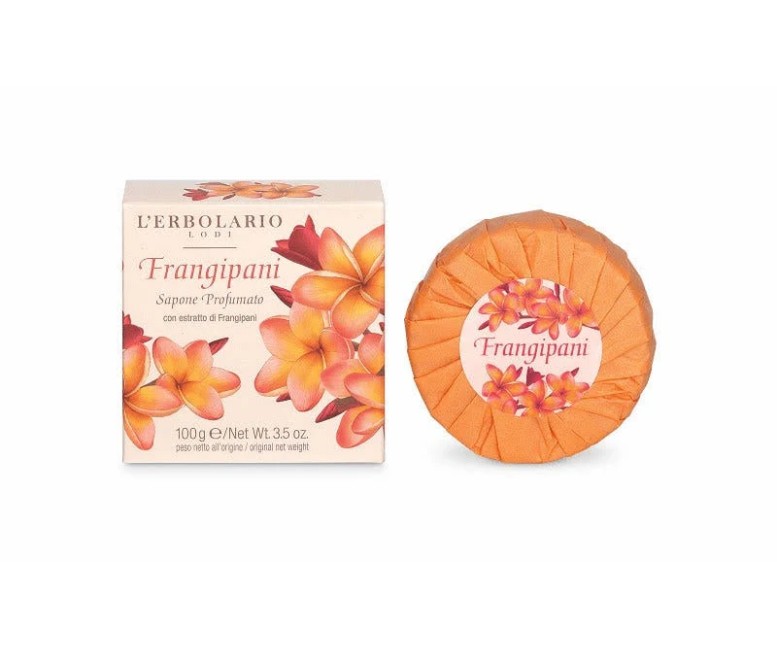 Frangipani jabón perfumado 100 gr L'Erbolario