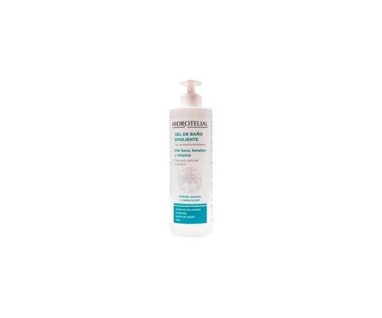 Gel baño emoliente piel seca 500 ml Hidrotelial